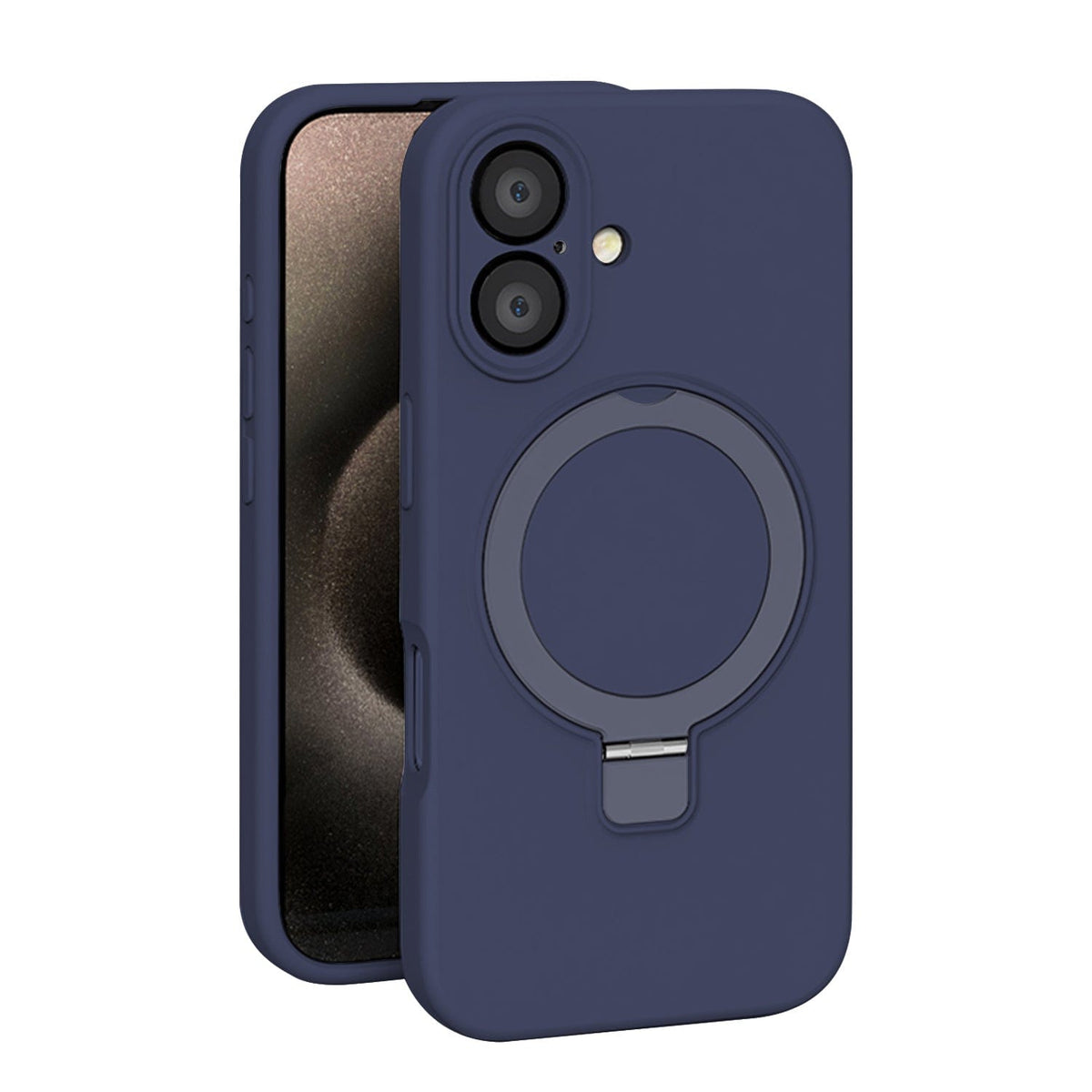 iPhone 16 Silicone Case - Slim Kickstand, MagSafe Compatible | Venture Series