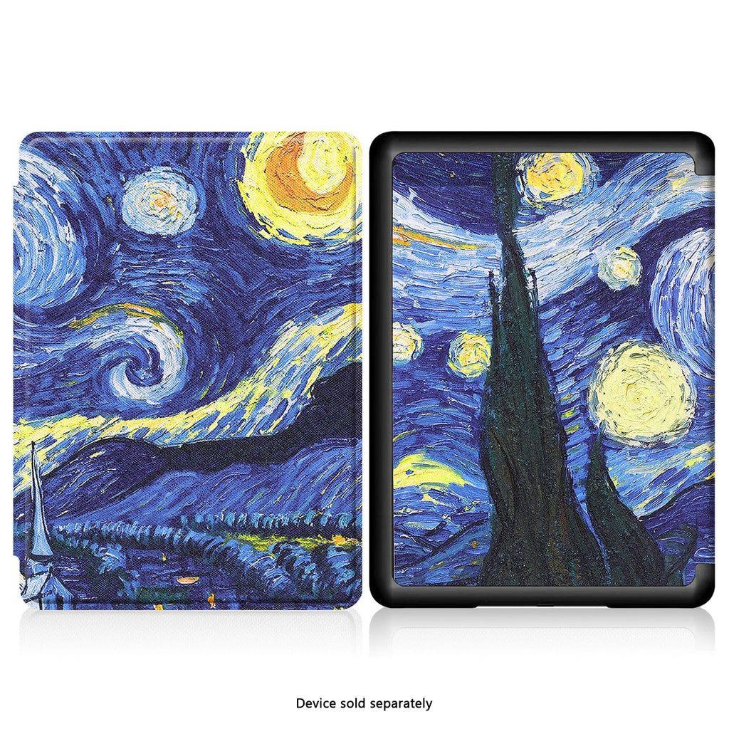 Funda Amazon Kindle (2024) - Tipo libro, Cuero vegano | Serie Indy
