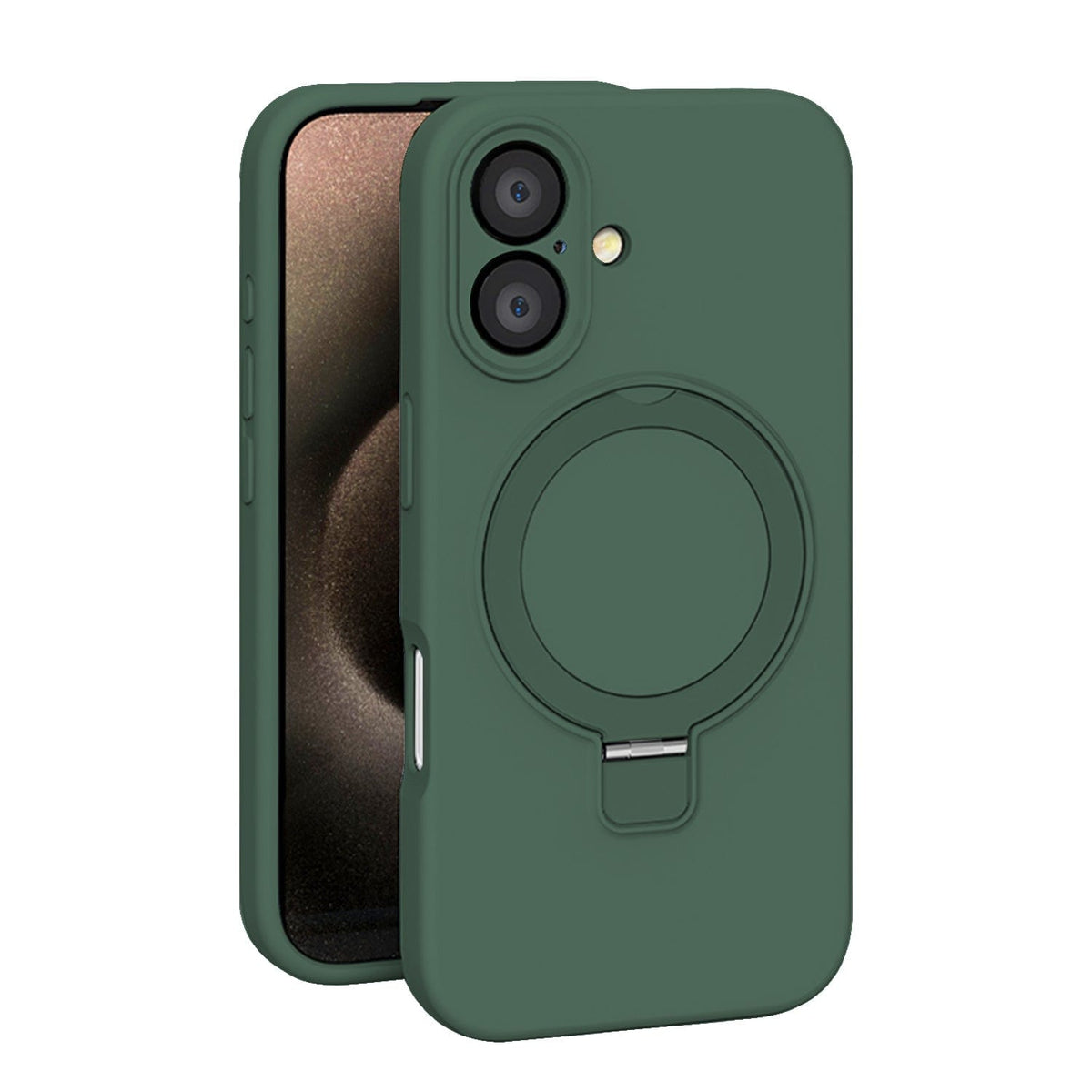 iPhone 16 Silicone Case - Slim Kickstand, MagSafe Compatible | Venture Series