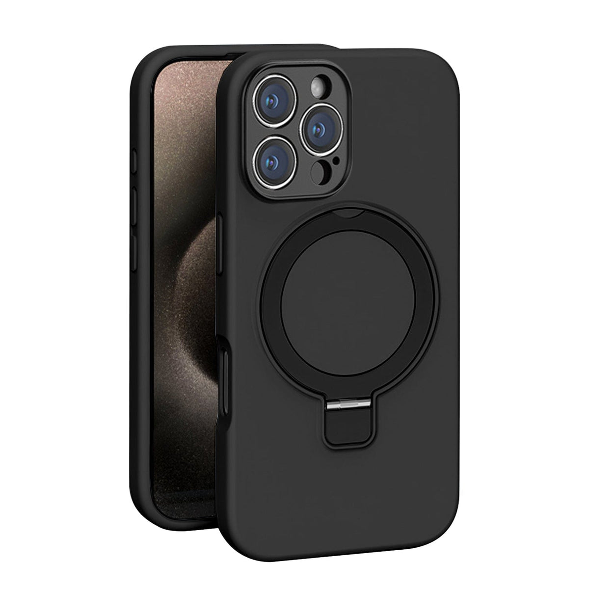 iPhone 16 Pro Silicone Case - Slim Kickstand, MagSafe Compatible | Venture Series