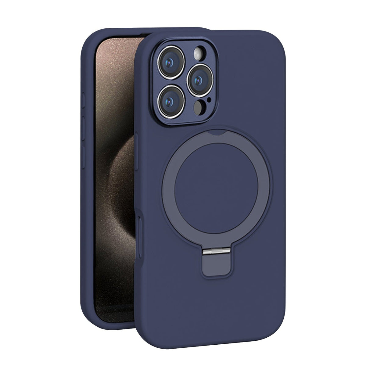 iPhone 16 Pro Max Silicone Case - Slim Kickstand, MagSafe Compatible | Venture Series