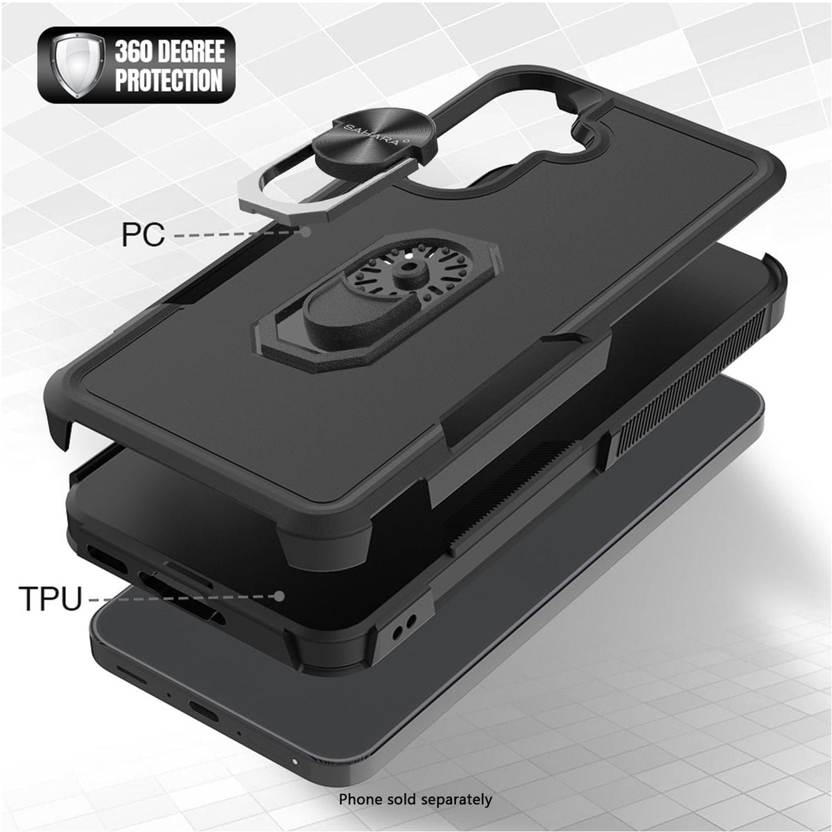 Funda para Samsung Galaxy A37 5G - Soporte Resistente | Serie Raider