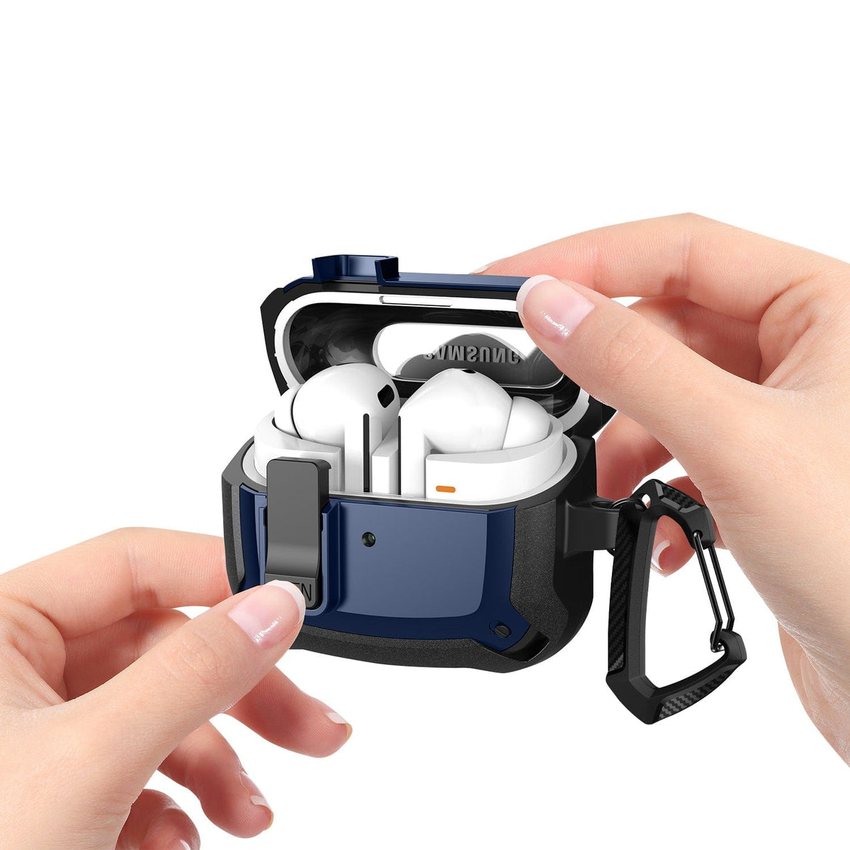 Estuche de alta resistencia Serie Raider – Auriculares Samsung Galaxy Buds3, Buds3 Pro y Buds3 FE – HP00155 HP00156