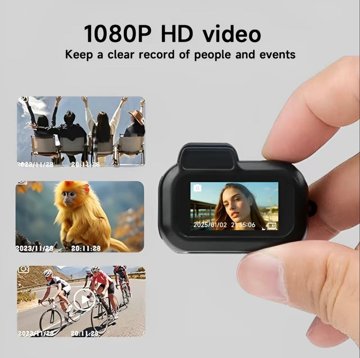 KeyCam Mini HD Keychain Camera
