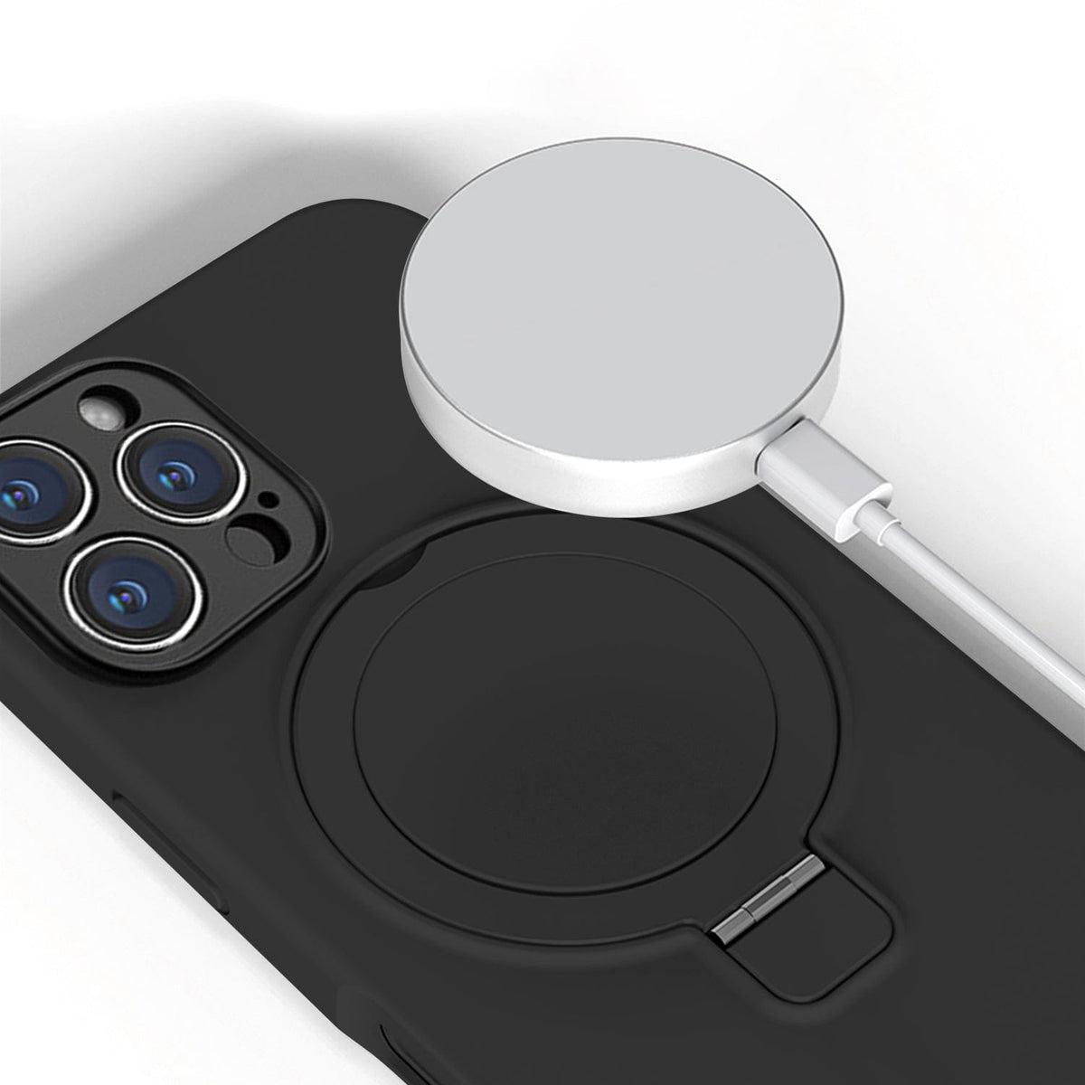 iPhone 16 Pro Silicone Case - Slim Kickstand, MagSafe Compatible | Venture Series