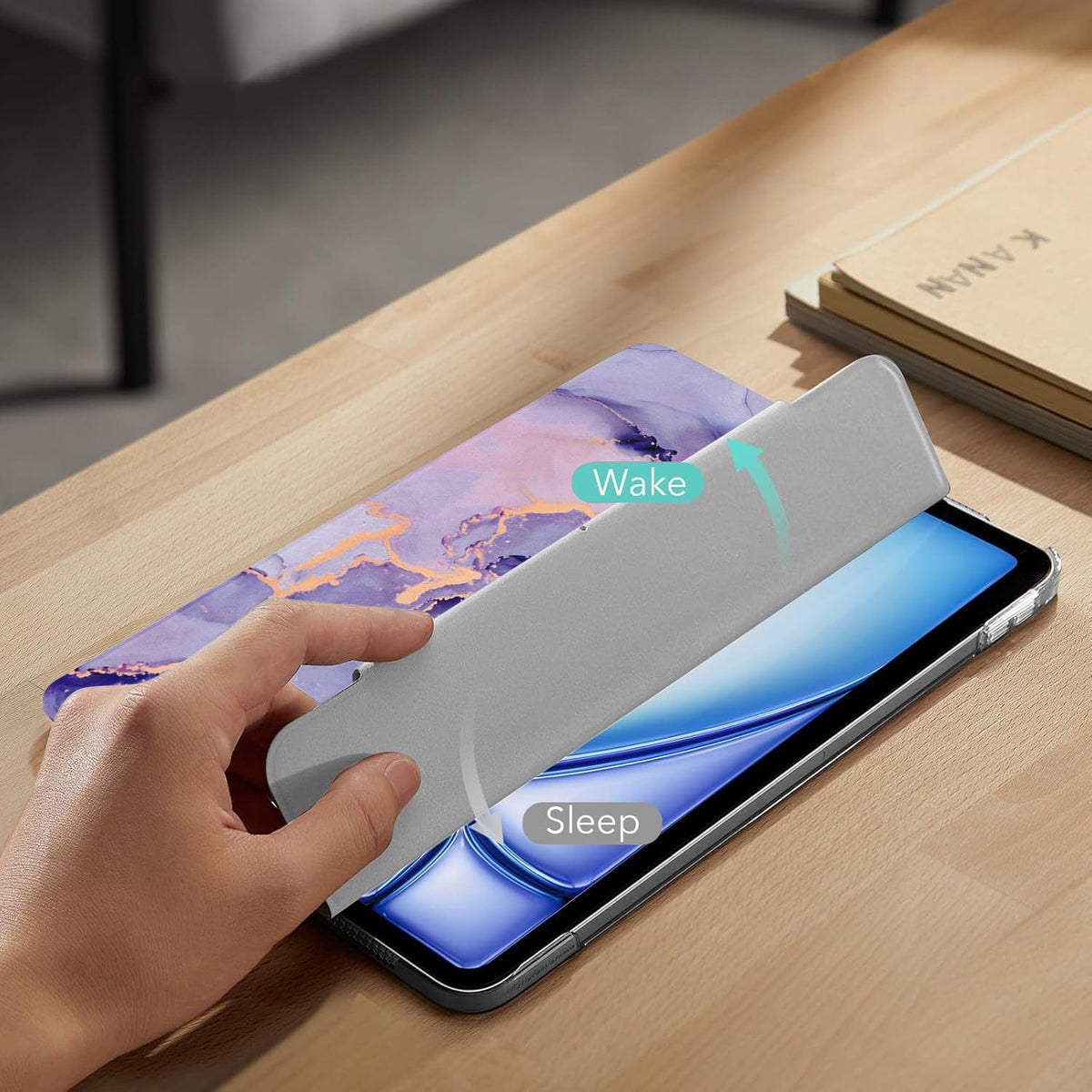 Funda para iPad Pro de 11 pulgadas (M4 2024 / M5 2025) - Mármol Folio | Serie Inspire