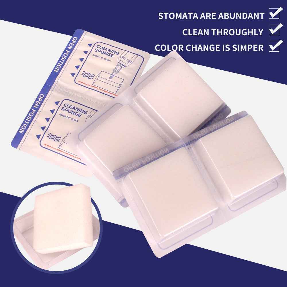 Tattoo Dip Foam - 20Pcs Dip Cups Rinse Caps Tip Rinse Dip Clean Professional Cartridge Dip Foam Cleaning