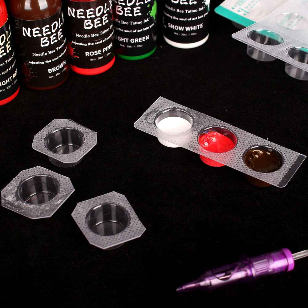 Tattoo Ink Cups-EO sterilization-24pcs-15cups/1pcs