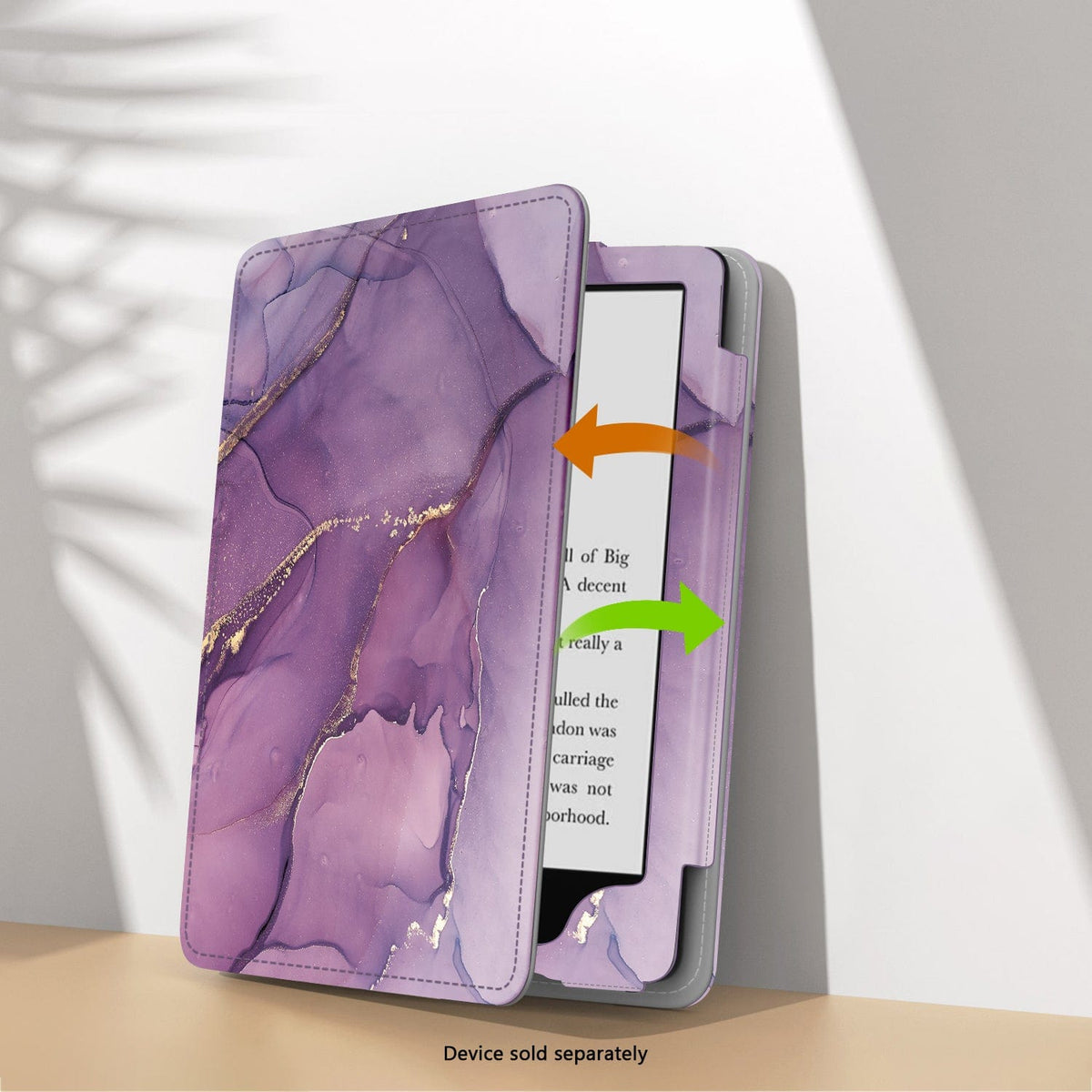 Amazon Kindle Paperwhite (2024) y funda Colorsoft - Folio, correa de mano y soporte | Serie Indy