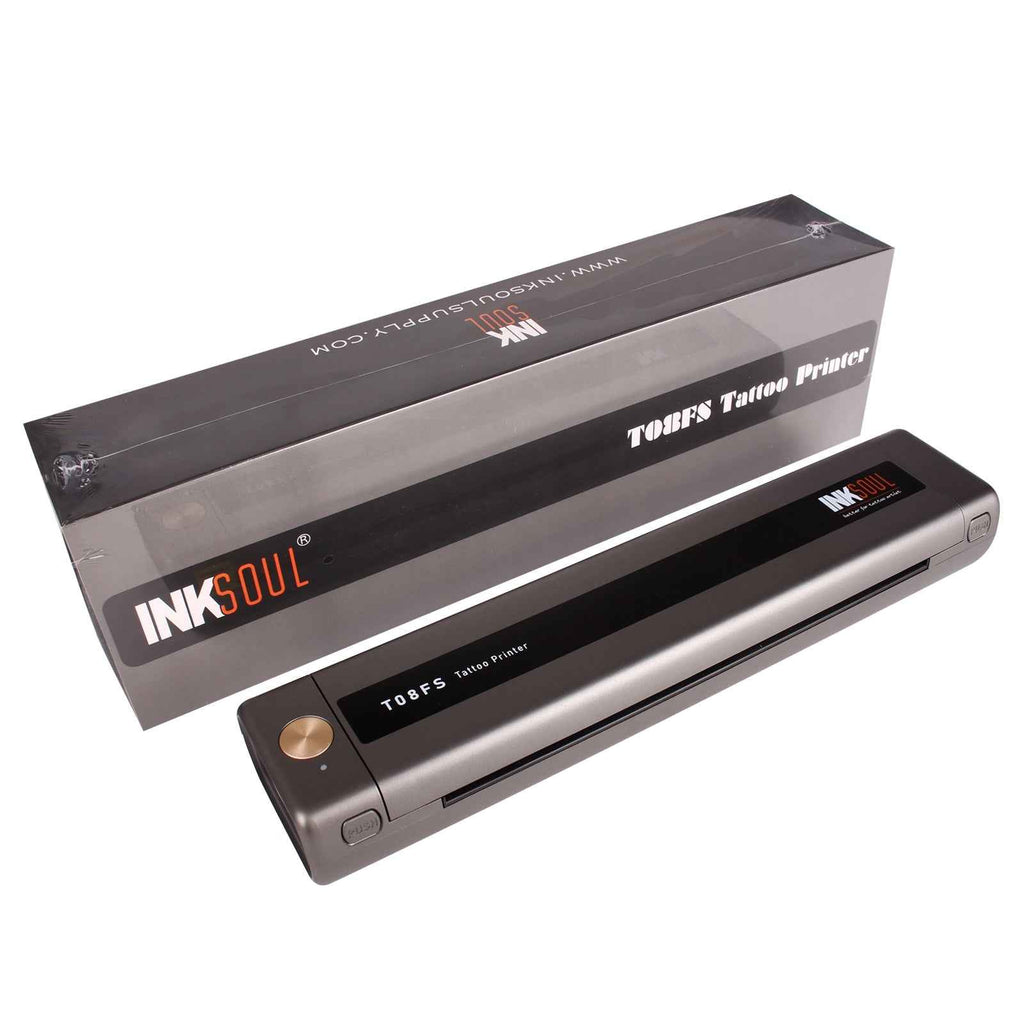 INKSOUL® T08FS Wireless Tattoo Transfer Stencil Printer-Can print shadows