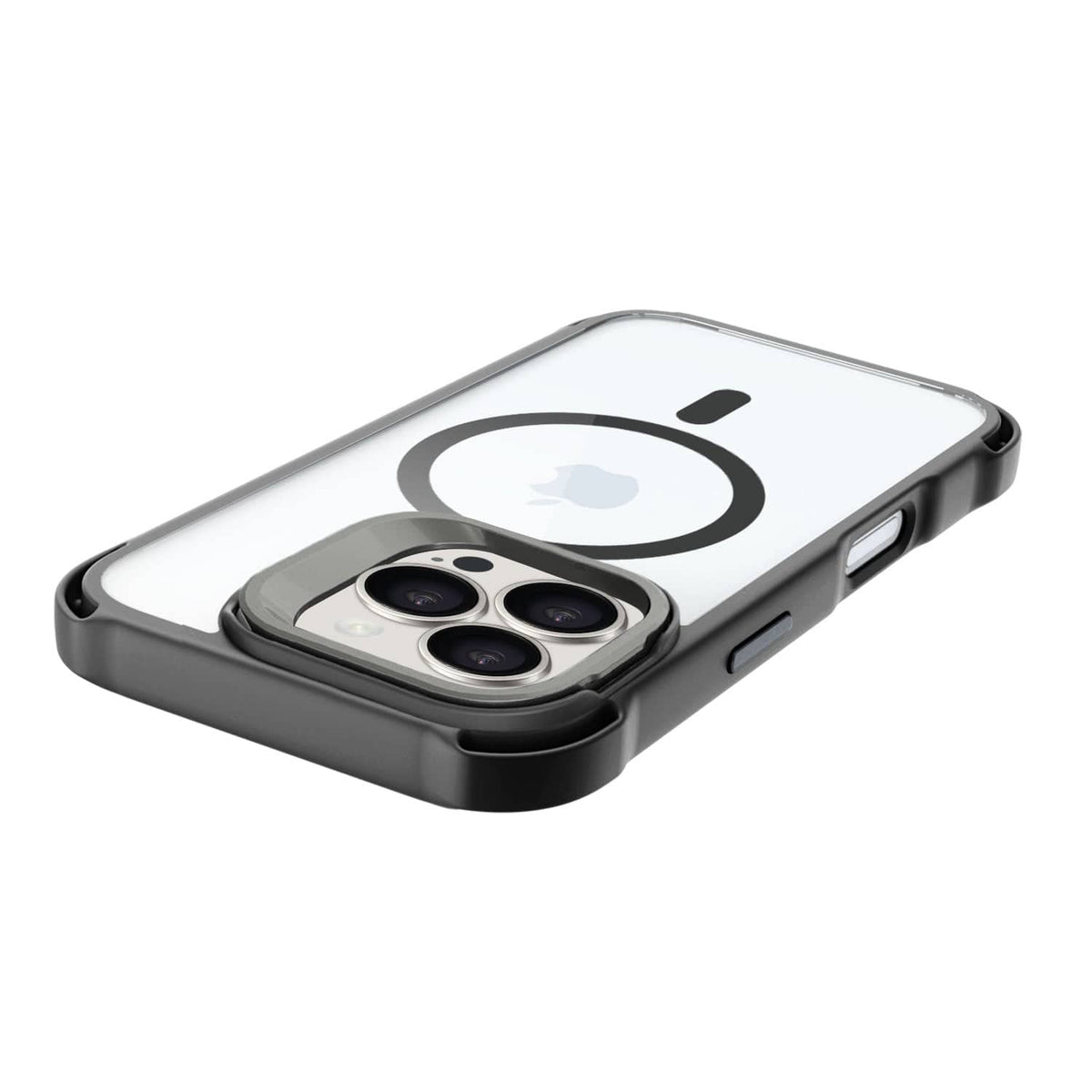 Funda Transparente con Soporte para iPhone 16 Pro - Antideslizante, Resistente, MagSafe | Serie Venture