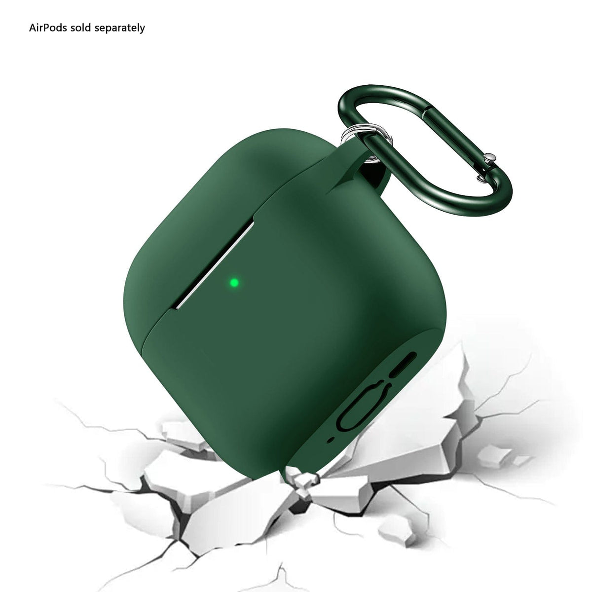 AirPods 4 & AirPods 5 Case - Silicone, Anti-Slip, Carabiner | Venture Series