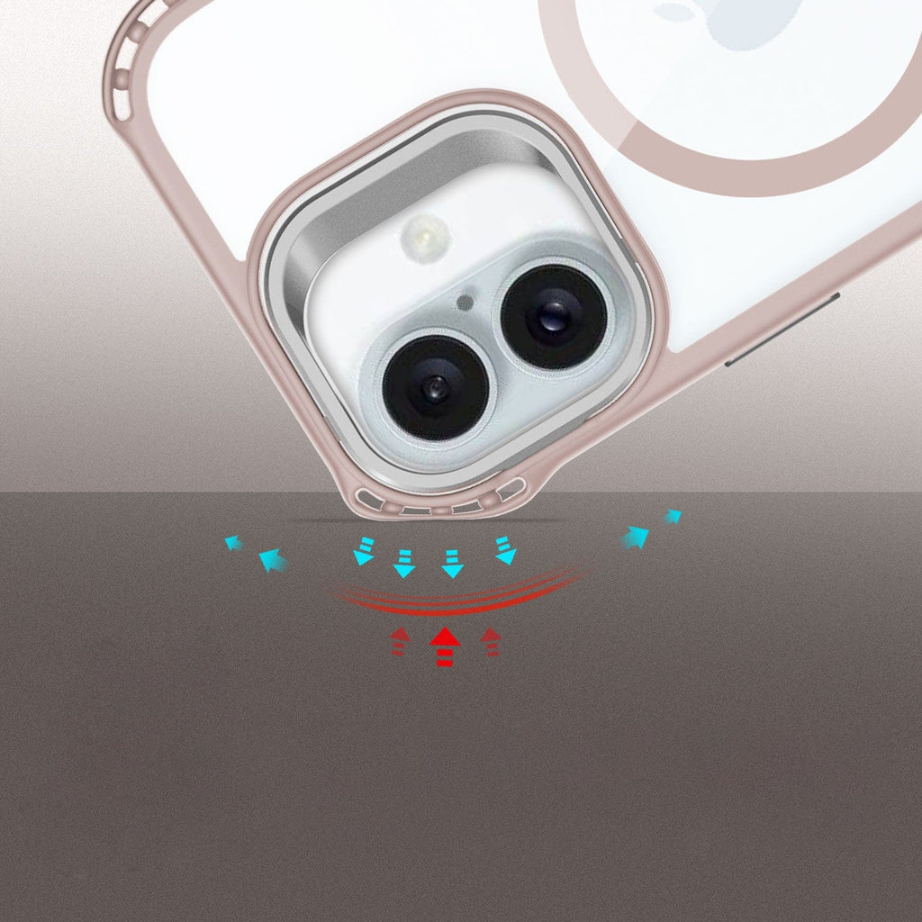 iPhone 16 Plus Clear Case - Kickstand, Anti-Slip Grip, MagSafe | Venture Series