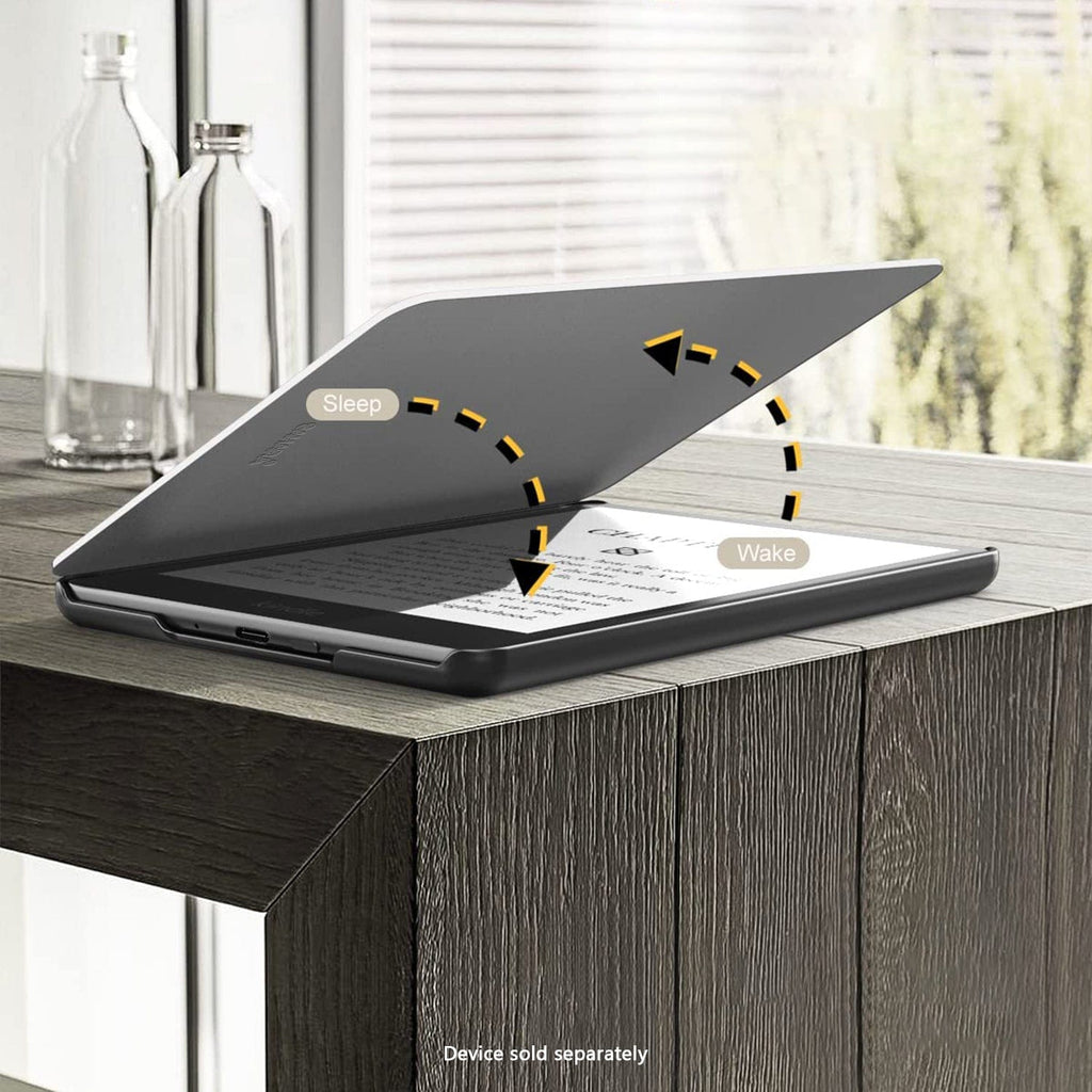 Funda Amazon Kindle (2024) - Tipo libro, Cuero vegano | Serie Indy