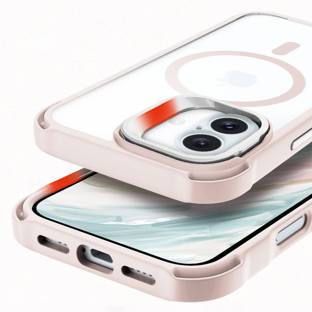 Funda Transparente con Soporte para iPhone 16 - Antideslizante, Resistente, MagSafe | Serie Venture