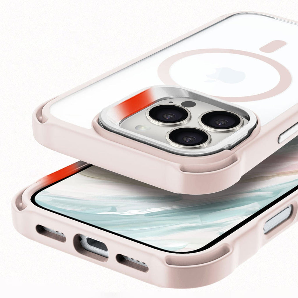 Funda Transparente con Soporte para iPhone 16 Pro - Antideslizante, Resistente, MagSafe | Serie Venture