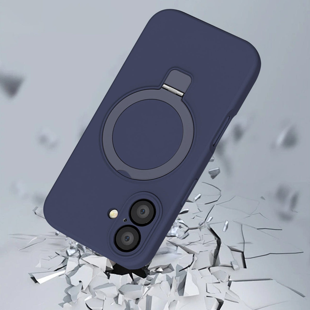 iPhone 16 Silicone Case - Slim Kickstand, MagSafe Compatible | Venture Series