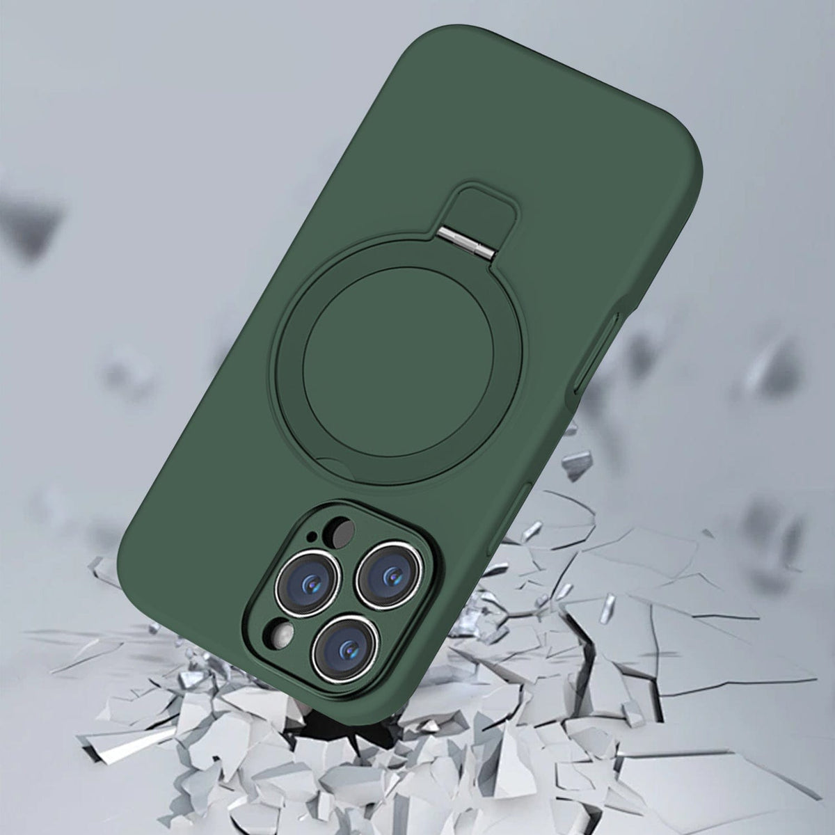 iPhone 16 Pro Silicone Case - Slim Kickstand, MagSafe Compatible | Venture Series
