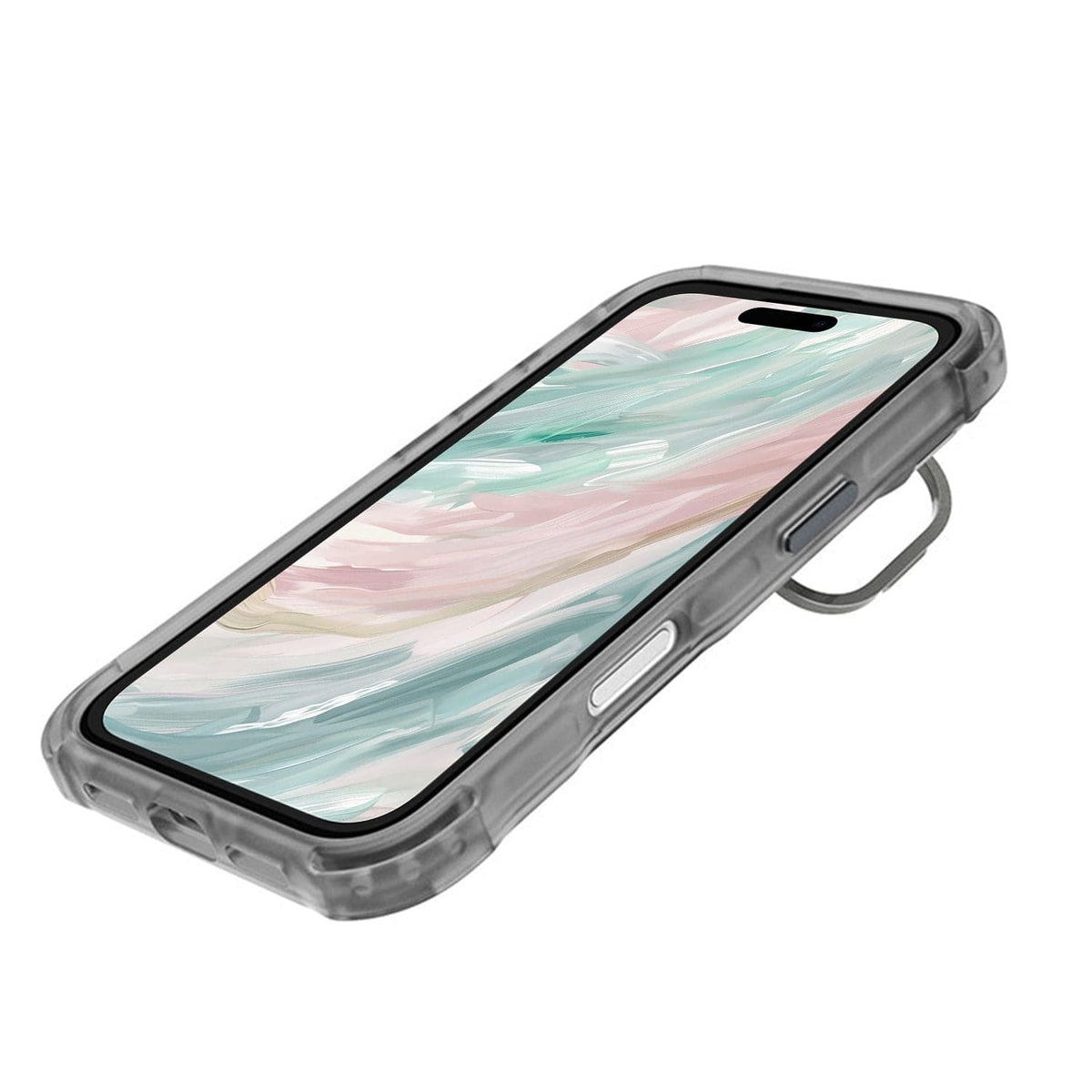 iPhone 16 Pro Max クリアキックスタンドケース – 滑り止め、頑丈、MagSafe対応 | ベンチャーシリーズ