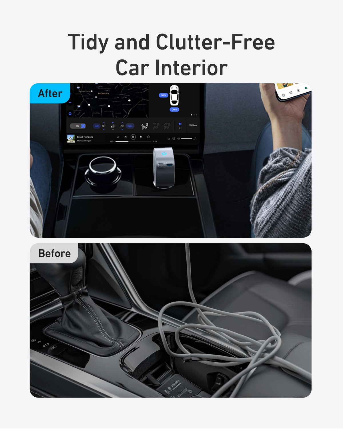 Cargador de coche Anker Nano de 75W