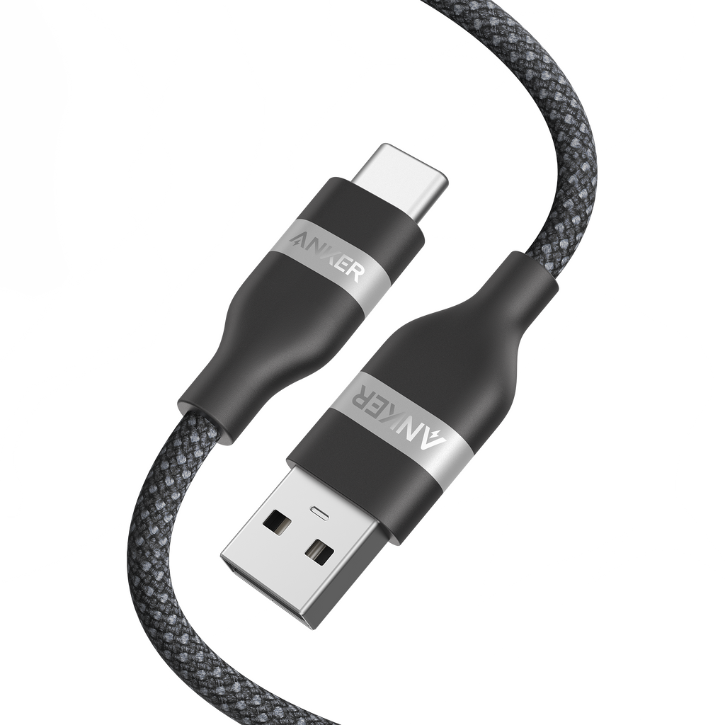 Cable USB-A a USB-C de Anker (0,9 m / 1,8 m, trenzado reciclado)