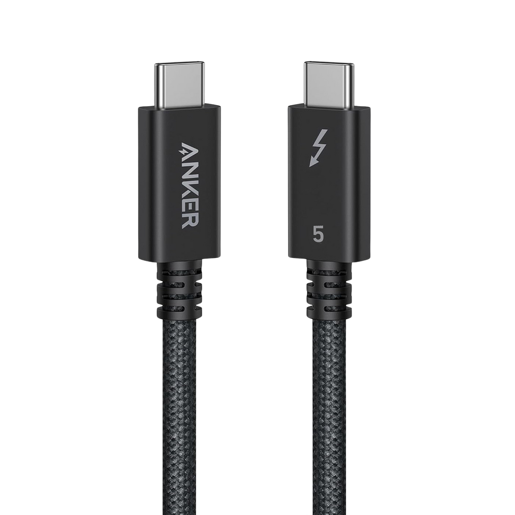 Anker Prime Thunderbolt 5 ケーブル (0.9 m / 0.5 m, 80Gbps, 240W)