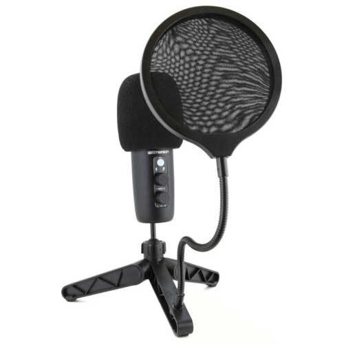 Emerson USB Gaming and Streaming Condenser Microphone with LED - Electrifick Wants