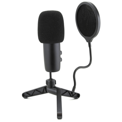 Emerson USB Gaming and Streaming Condenser Microphone with LED - Electrifick Wants