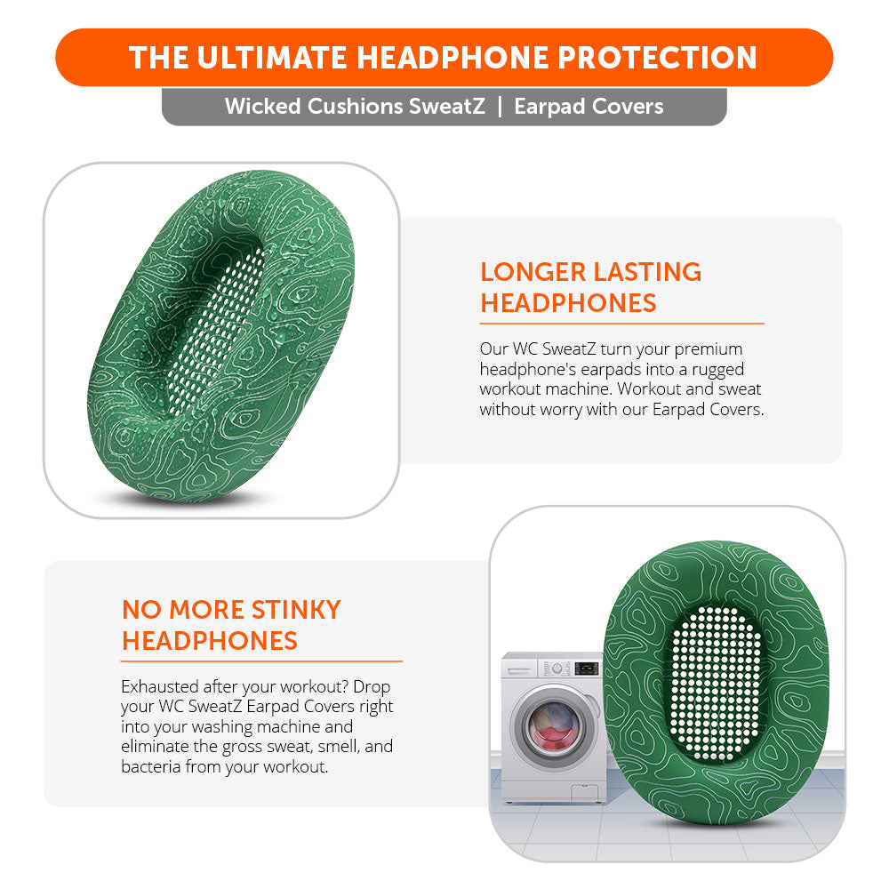 Sony WH-1000XM5 イヤーパッド汗カバー - WC SweatZ