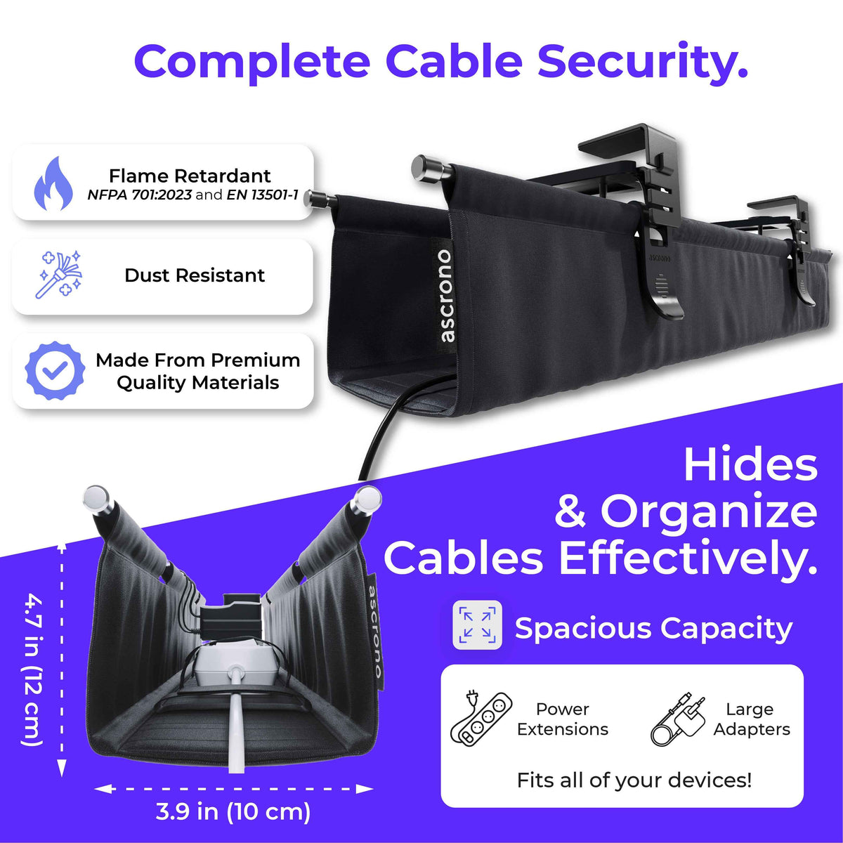 Ascrono® CableCare Tray