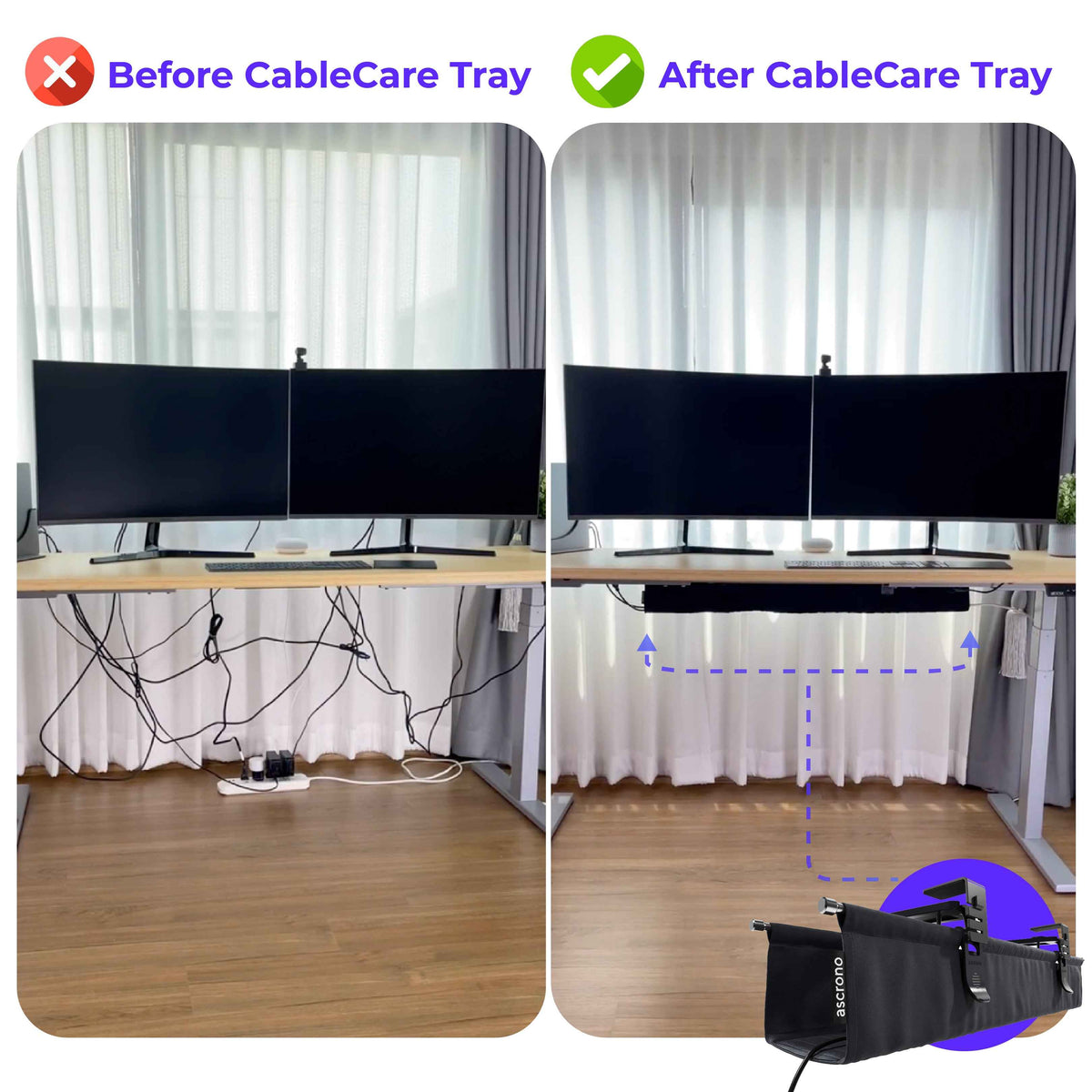 Ascrono® CableCare Tray