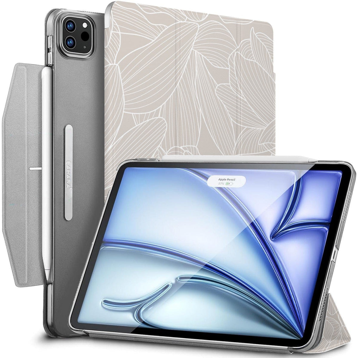iPad Pro 11インチ (M4 2024 / M5 2025) ケース - Folio Marble | Inspire Series