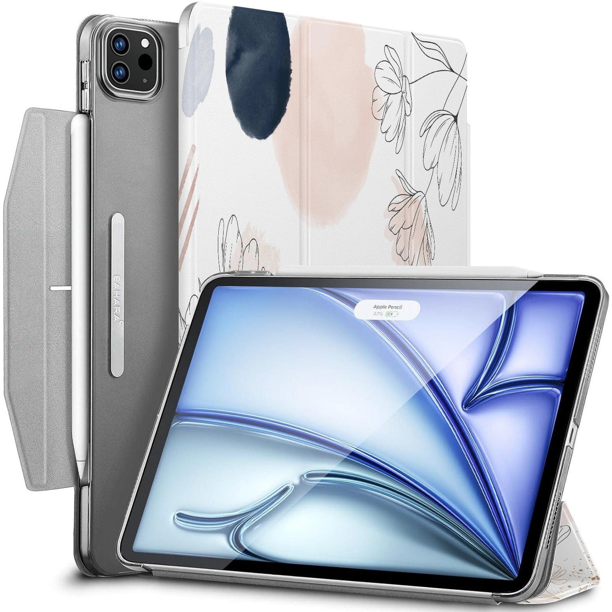 iPad Pro 11インチ (M4 2024 / M5 2025) ケース - Folio Marble | Inspire Series