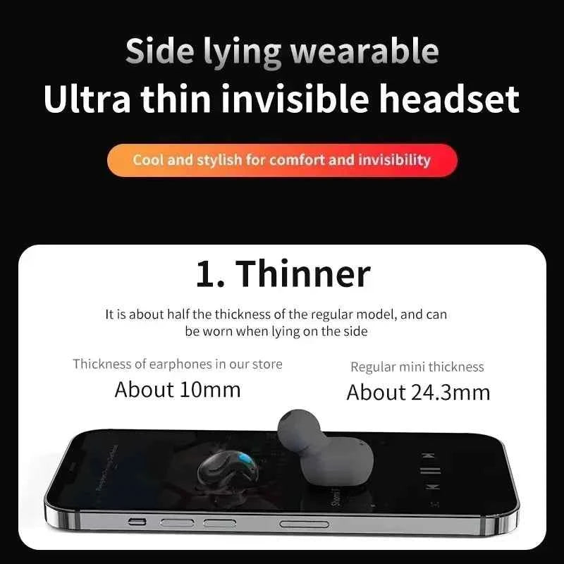 NNEOBA Mini Wireless Earbuds Stereo Headphones