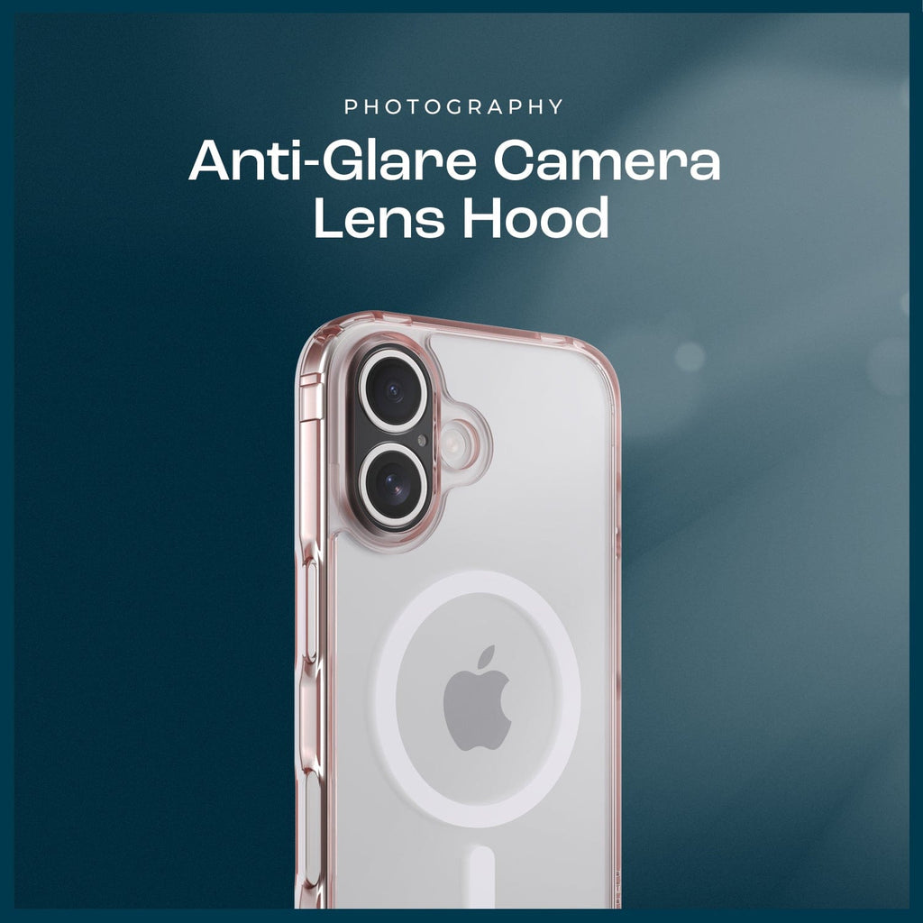 iPhone 16 Plus Funda Transparente y Protector de Pantalla - Protección Reforzada, MagSafe | Serie Clásica