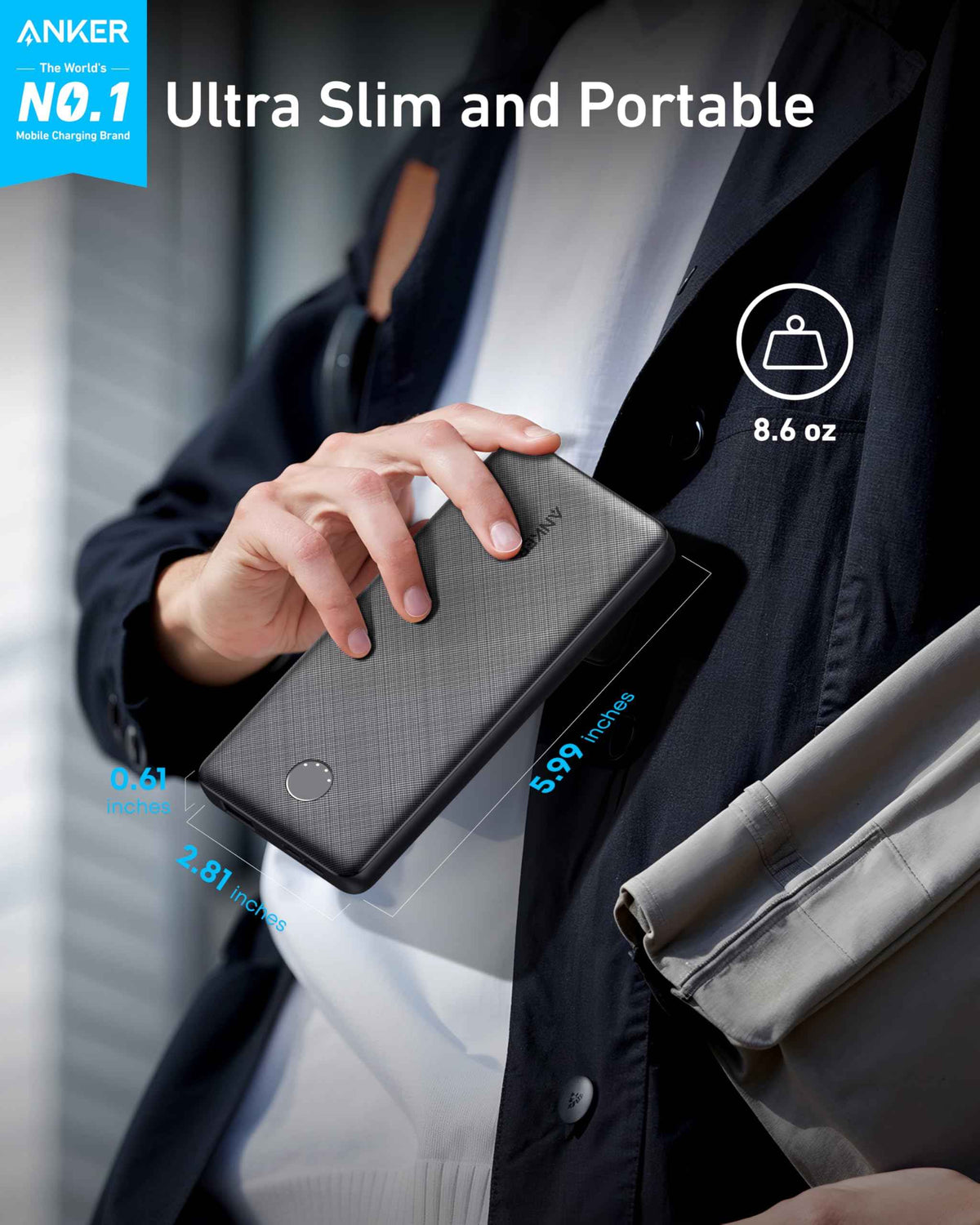 Anker <b>313</b> Power Bank (PowerCore 10K)