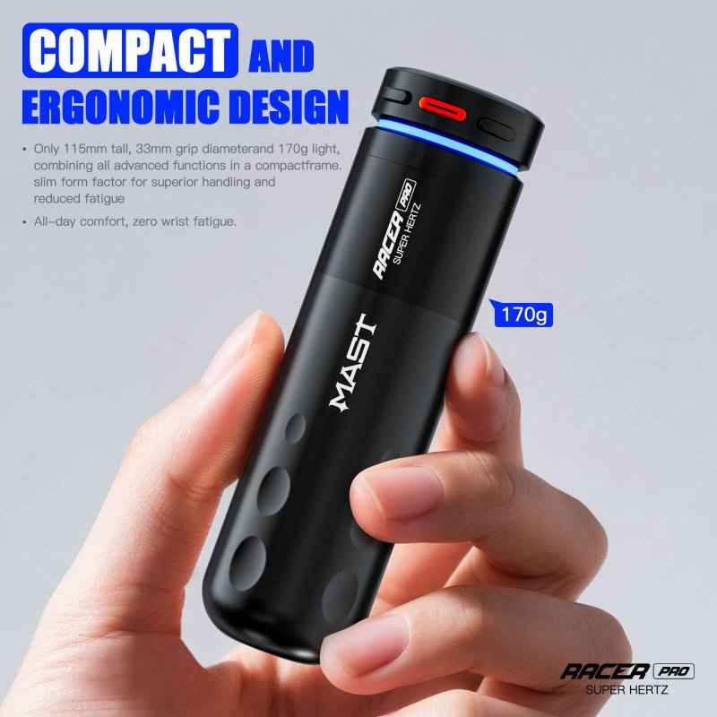 Dragonhawk Wireless Tattoo Pen Machine 4.2MM Strokes Length | Mast Racer Pro