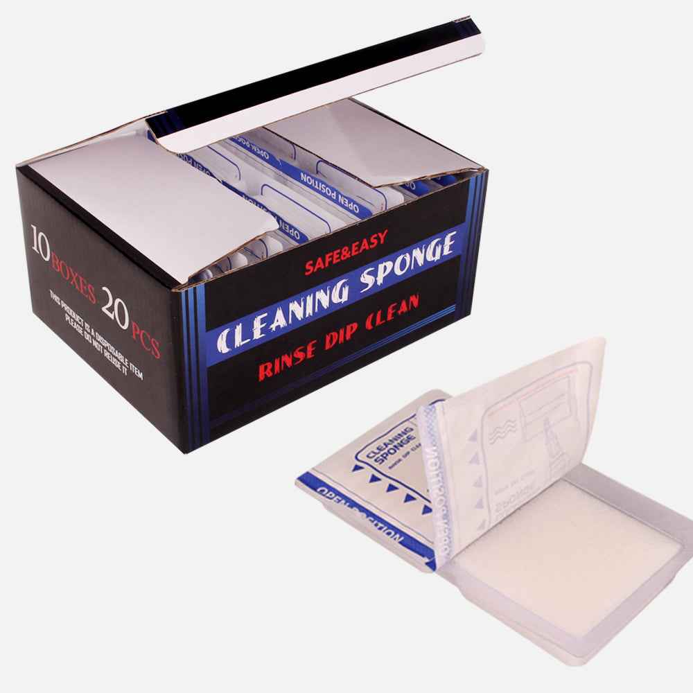Tattoo Dip Foam - 20Pcs Dip Cups Rinse Caps Tip Rinse Dip Clean Professional Cartridge Dip Foam Cleaning