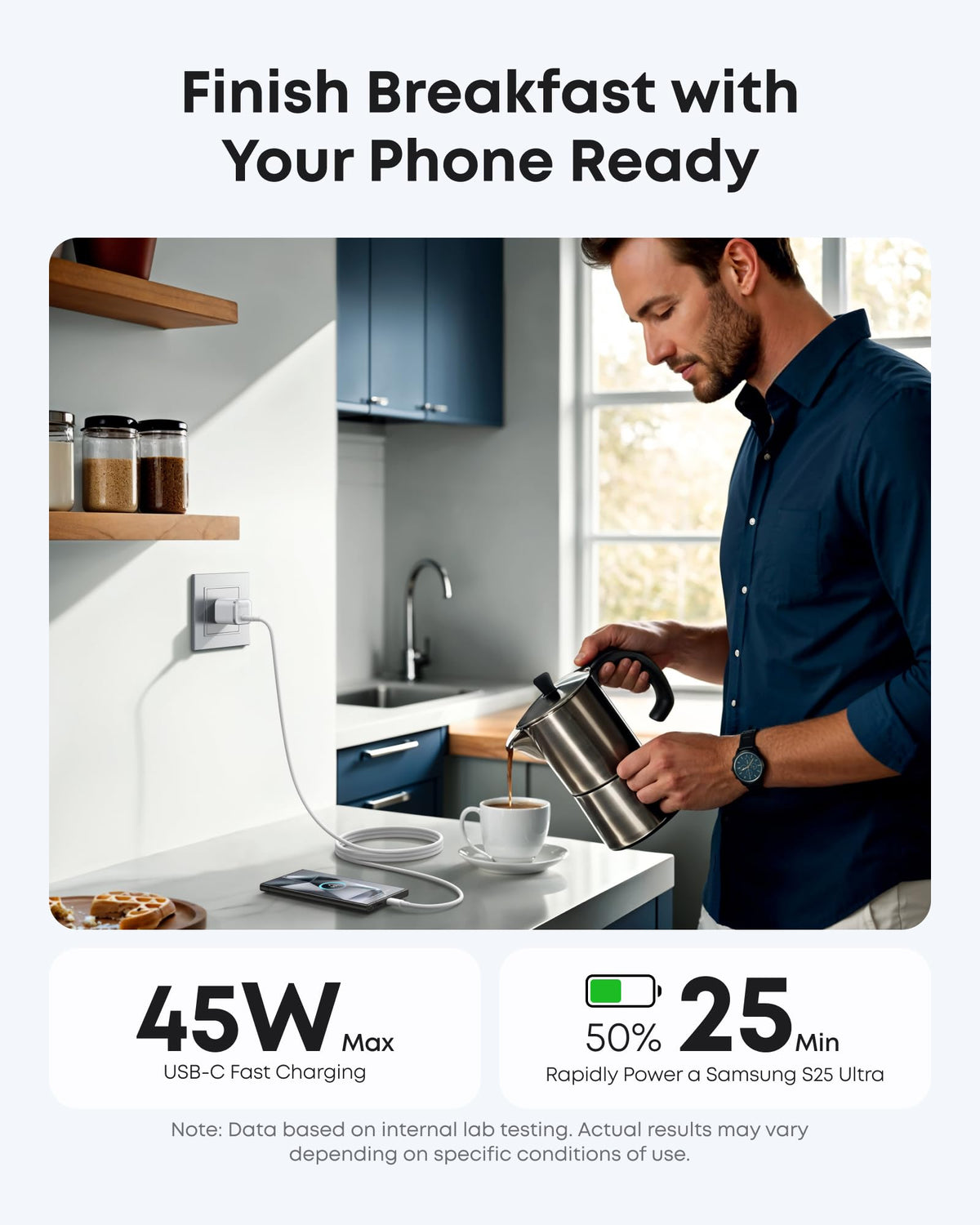 Anker Nano Charger (45W) USB-C & USB-C ケーブル