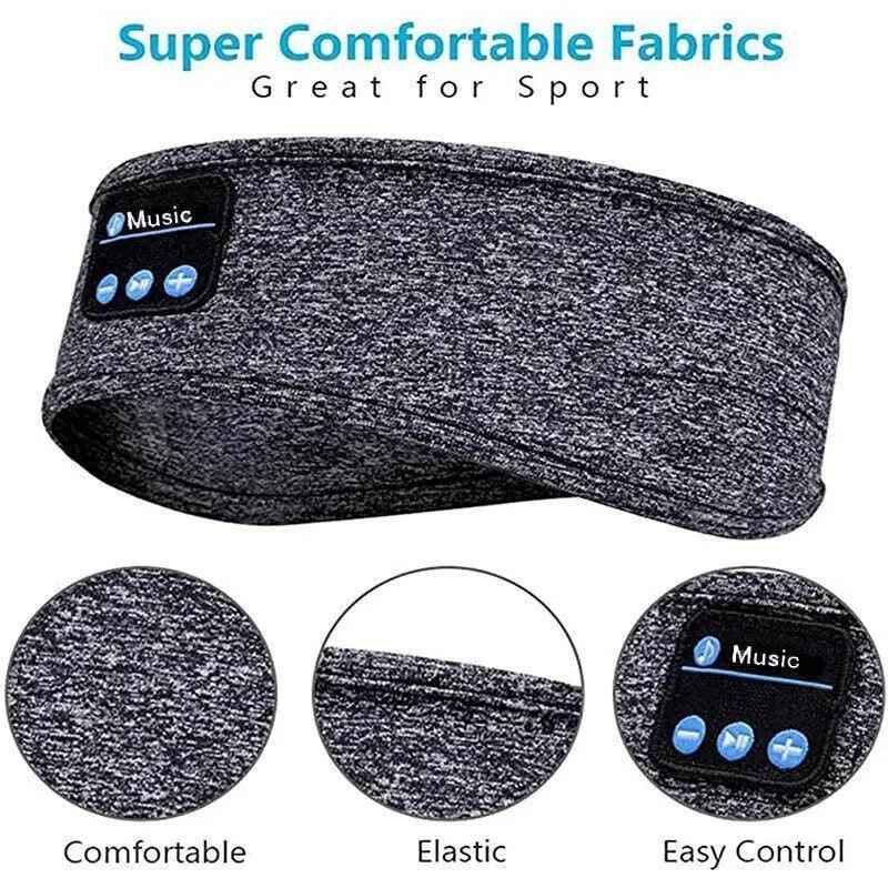 Wireless Bluetooth Eye Mask Headphones Sleep Headband for Relaxation and Meditation