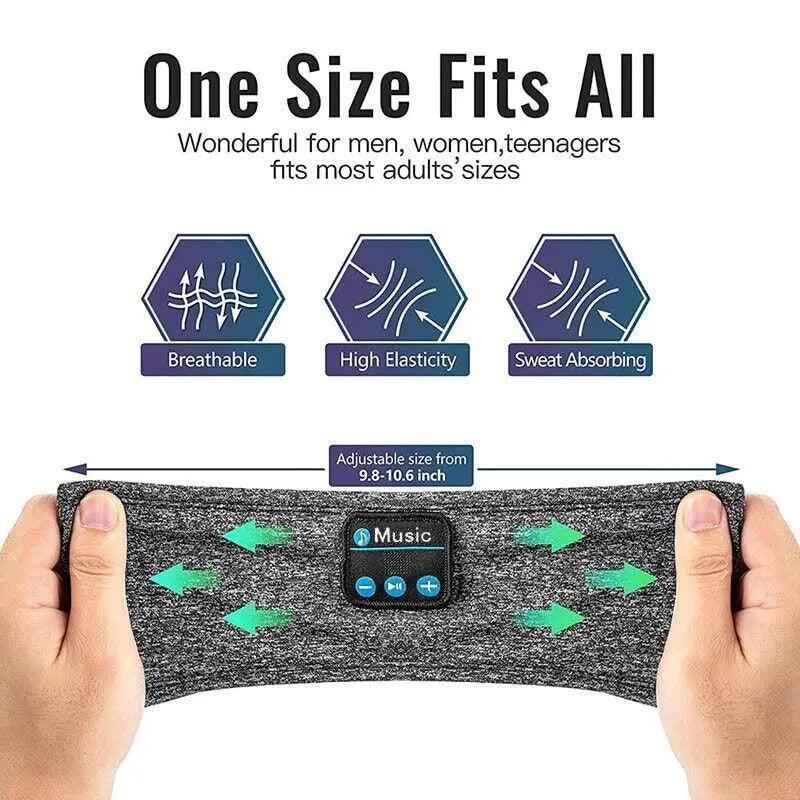 Wireless Bluetooth Eye Mask Headphones Sleep Headband for Relaxation and Meditation