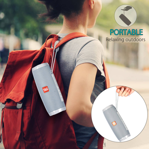 Wireless Portable Bluetooth Stereo Speaker with LED Light - Electrifick Wants