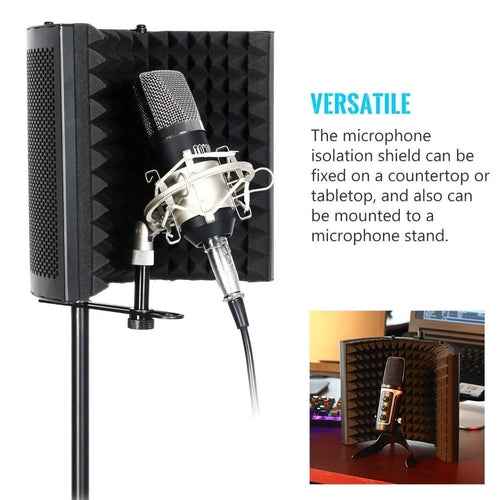 Microphone Isolation Shield Studio Mic Sound