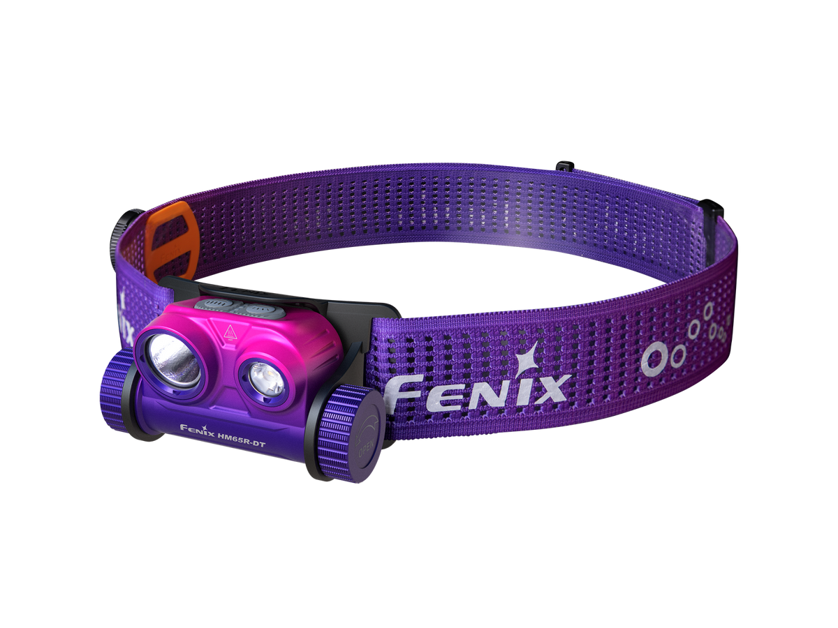 Linterna frontal LED para trail running Fenix HM65R-DT