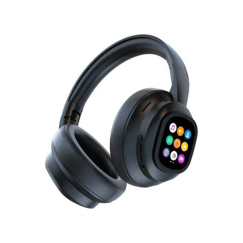AI Translation Headphones LCD Touch Wireless Earbuds