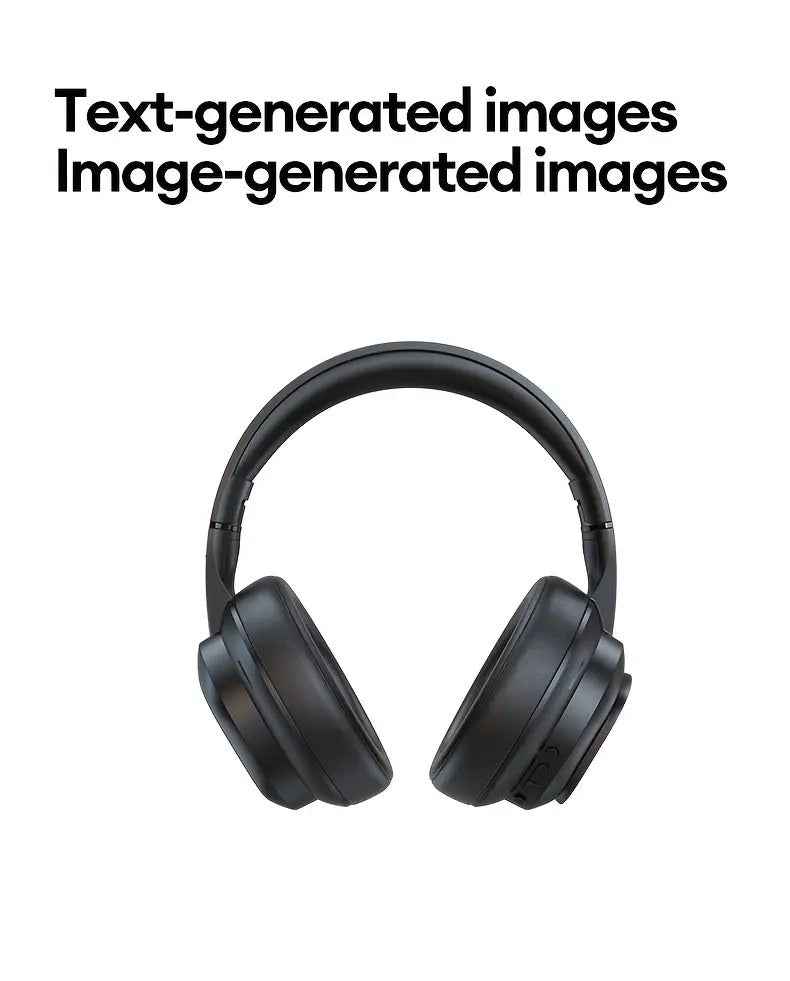 AI Translation Headphones LCD Touch Wireless Earbuds