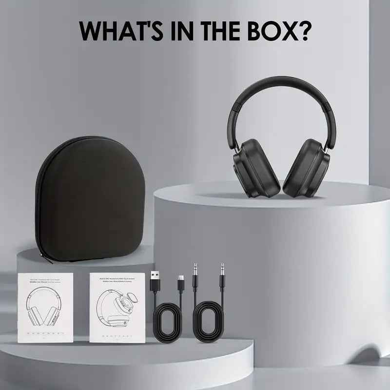 Hybrid Active Noise Cancelling Wireless Headphones