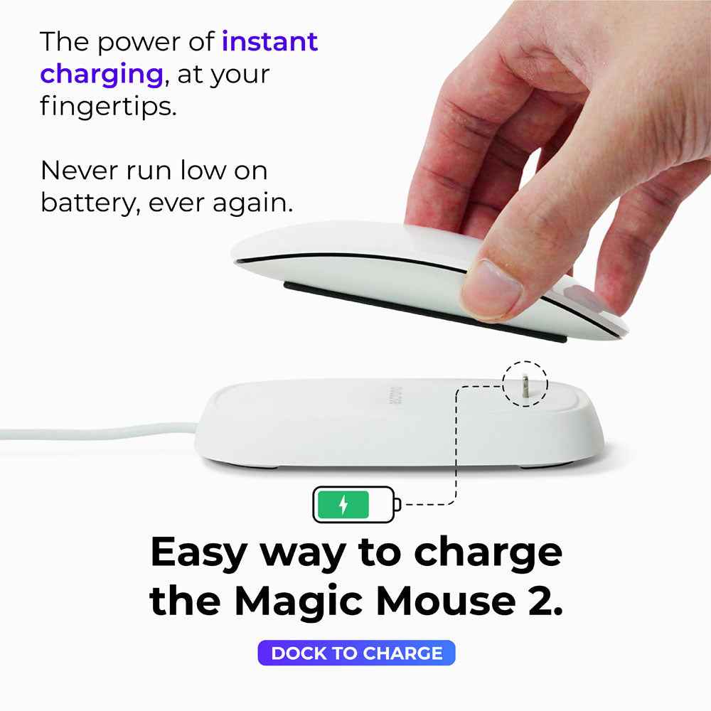 Ascrono® Magic Mouse 2 Charger