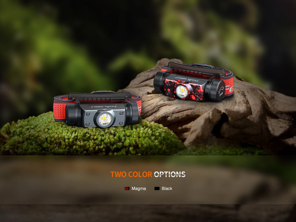 Linterna frontal Fenix HM62-T ligera para trail running