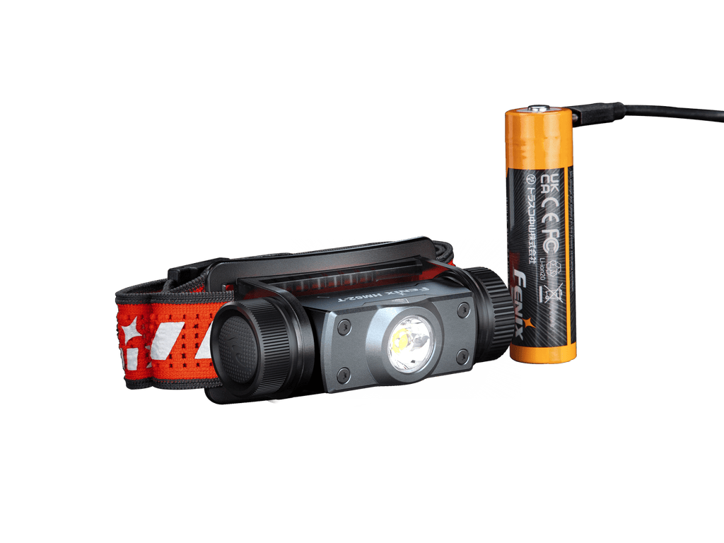 Linterna frontal Fenix HM62-T ligera para trail running